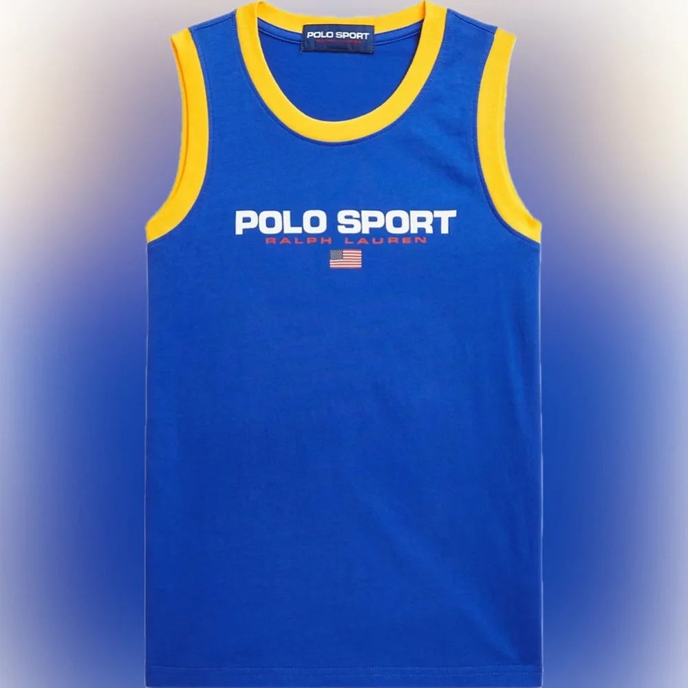 Polo Sport Cotton Big Boys Tank - Picture 1 of 8